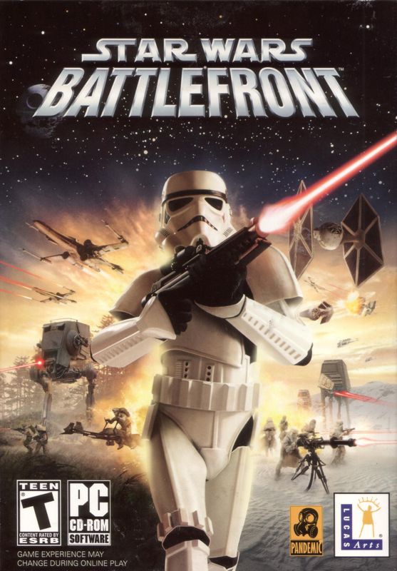 Star Wars Battlefront box art for Xbox